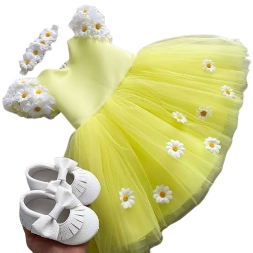 Born Baby Girl Dress 