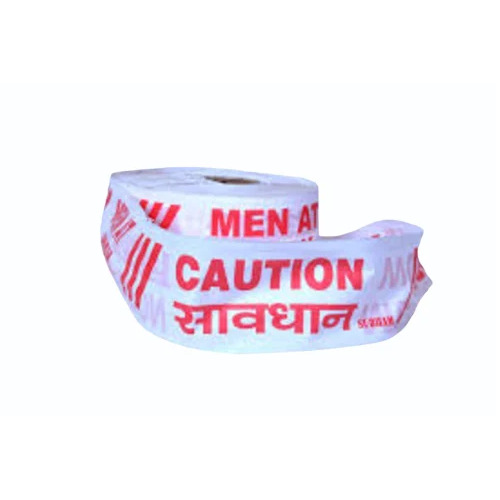 White Caution Tape - Application: Construction