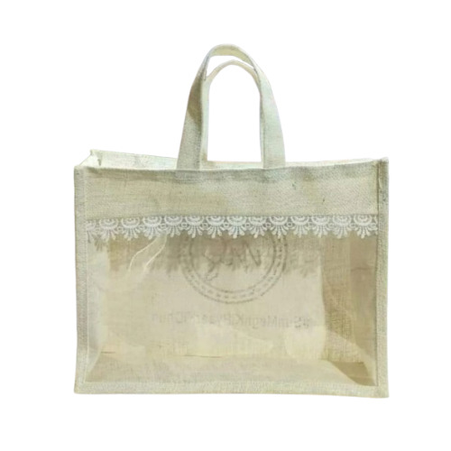 Jute Window Bag - Color: Brown