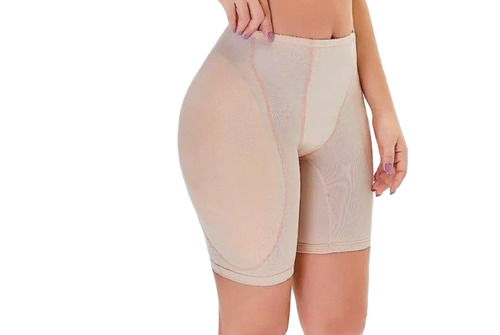 Hipster Spandex Hip Padded Panties - Color: White