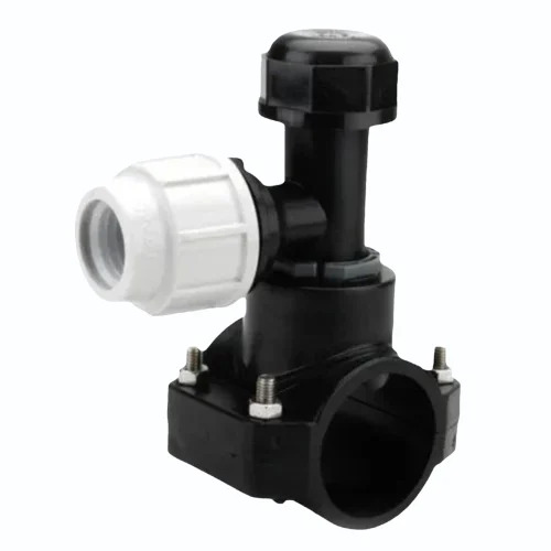 Hdpe Electrofusion Tapping Saddle - Color: Black