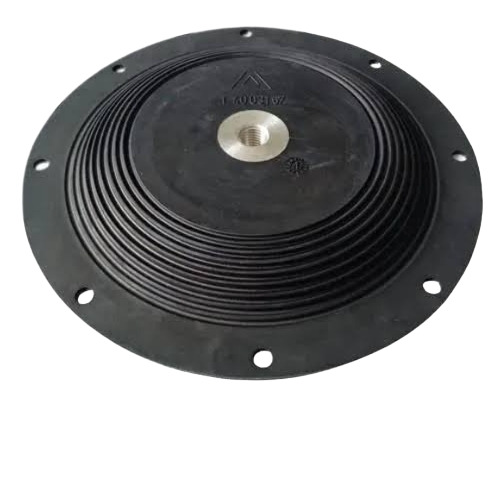 Bonded Rubber Diaphragm - Color: Black