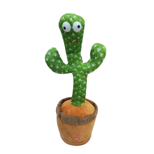 Green Dancing Cactus Toys - Age Group: 3-5 Years