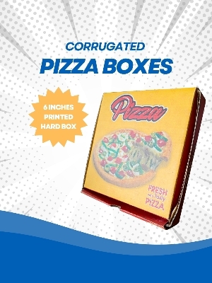 Corrugated Pizza Boxes - Color: Multi
