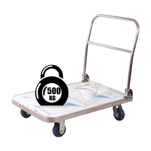 Mild Steel Material Handling Trolley