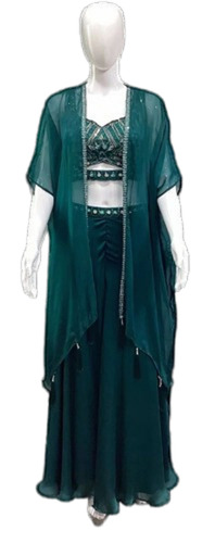 Ladies Ethnic Wear Evening Dress - Color: 2