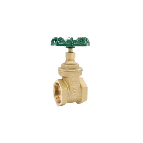 Brass Gate Valve - Color: Golden