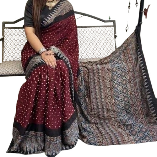 Mehroom Kanchipuram Saree - Color: Multi Color
