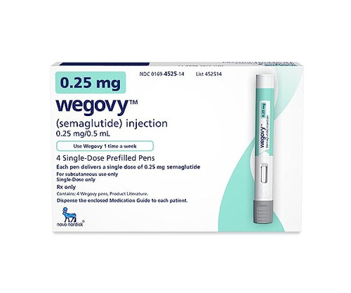 Wegovy Semaglutide Injection 0.25 Mg - Storage Instructions: Cool And Dry Place