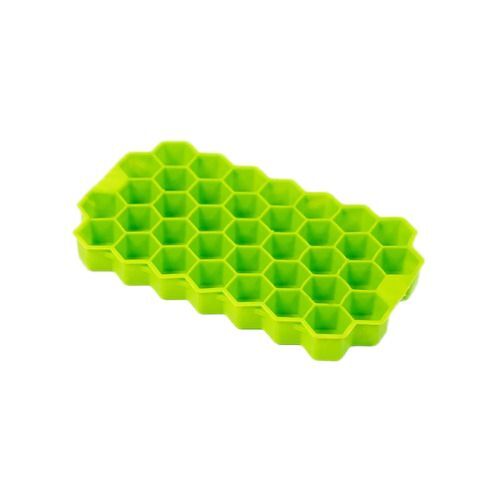 Silicone Ice Cube Tray - Color: Multi