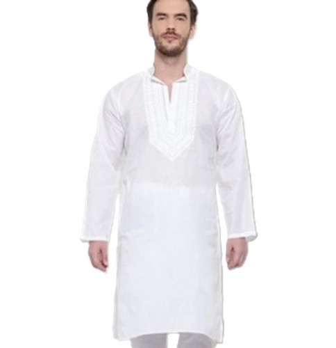 Men Kurtas - Color: White