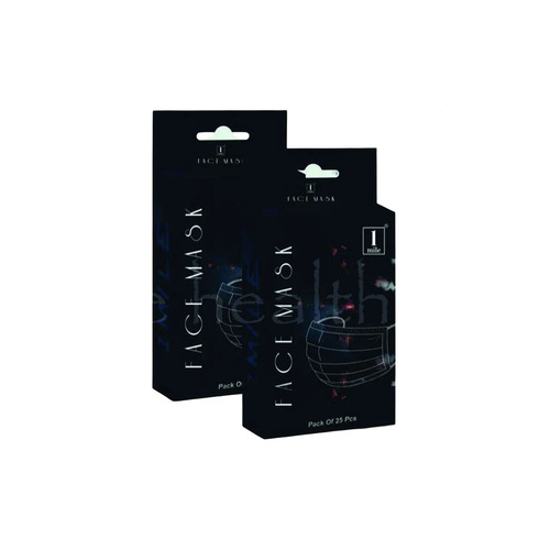 1mile 3ply Disposable Face Mask 25 Pcs Box