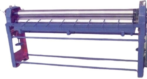 Board Pasting Machine - Color: Silver And Blue