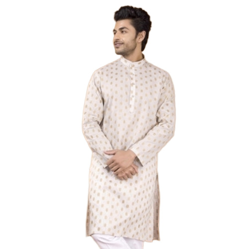 Printed Men Kurta  - Design: Standard