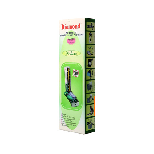Diamond Mercurial Type Deluxe Blood Pressure Apparatus - Material: Plastic