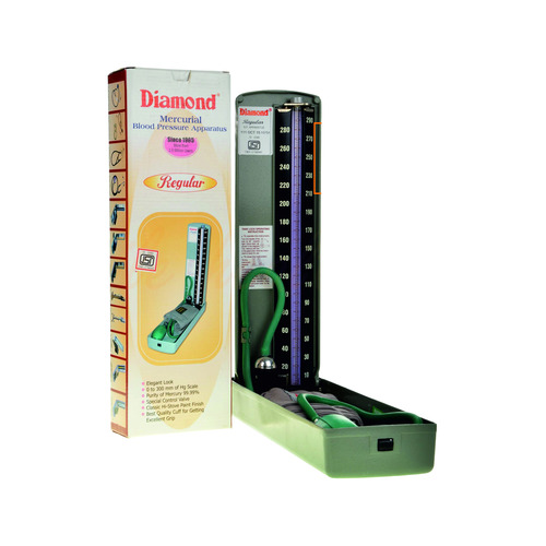 Diamond Mercurial Type Regular Blood Pressure Apparatus - Material: Steel