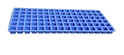Square Candy Silicone Mold - Color: Blue