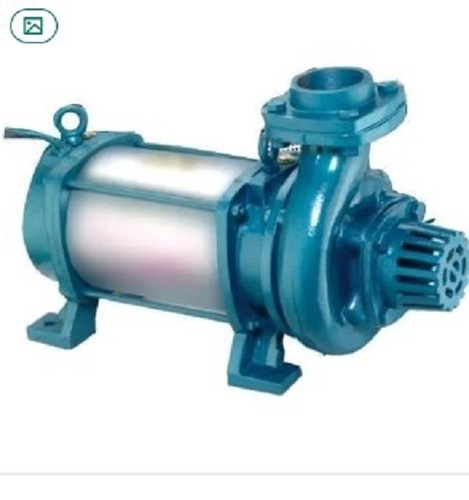 Openwell Submersible Pump - Electric Power, Standard Size | Silver and Blue, Low Power Consumption, High Reliability, 1-Year Warranty