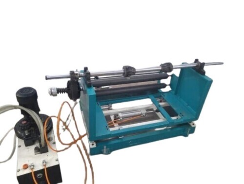 Unwinder Web Guide Machine - Color: Blue