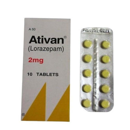 Ativan Lorazeepam Tablets 2mg