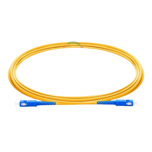 Fiber Optic Sc To Sc Patch Cord - Armored Material: Pvc