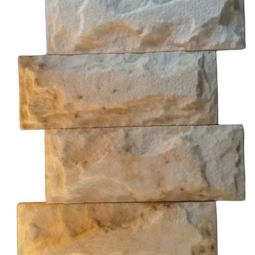 Mint Yellow Sandblast Rockface Natural Stone Tiles