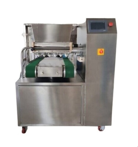 Stainless Steel Electric Biscuit Machine - Color: Silver