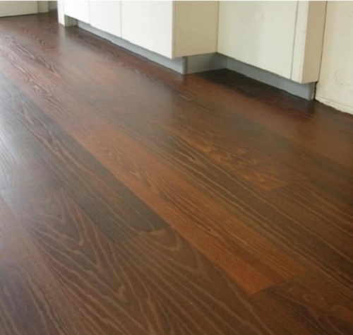 HDF Brown Wooden Laminated Flooring