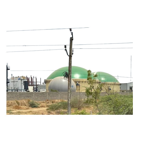 Compressed Biogas Cbg Plant - Color: Green