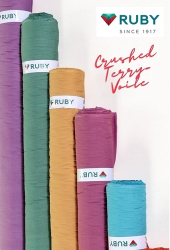 Ruby Lightening Voile Base Fabric - Material: Cotton