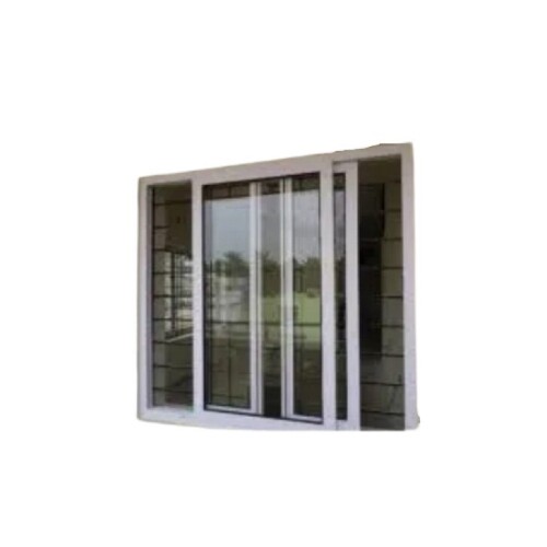 Glass And Metal Windows - Color: White