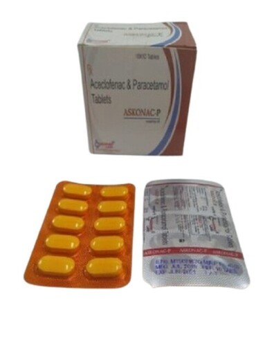 Aceclofenac Paracetamol Tablet - Storage Instructions: Cool And Dry Place