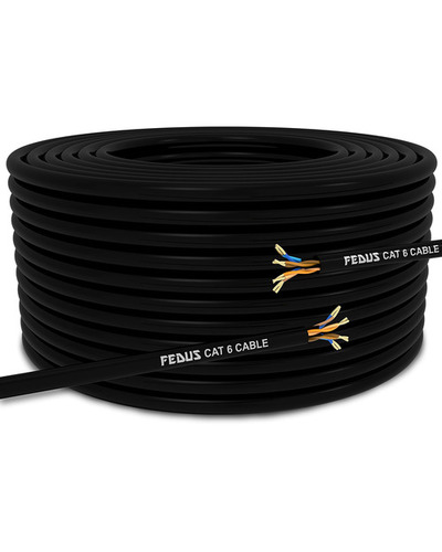 Fedus 40 Meter Rj45 Cat6 Copper Ethernet Patch Lan Cable