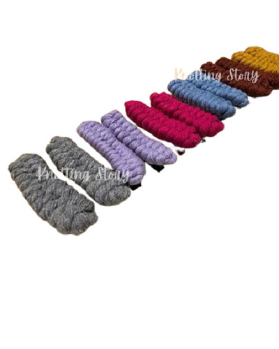 Macrame Alligator Hair Clips
