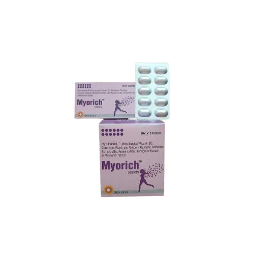 Myo Inositol D Chiro Inositol Vit D3 Chromium Picolinate Tablets