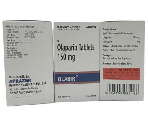 Olabir Olaparib Tablets 150mg - Storage Instructions: Cool And Dry Place
