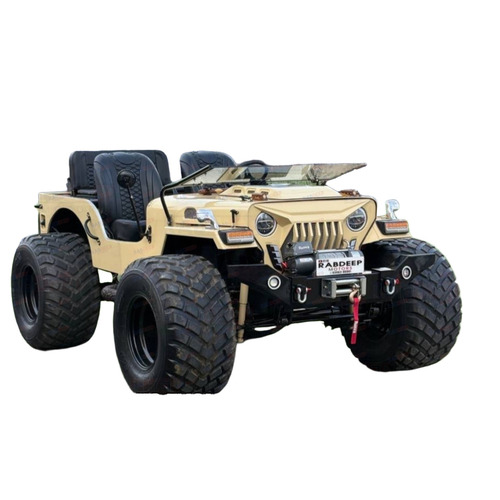 Designer Open Modified Jeep - Color: Tan