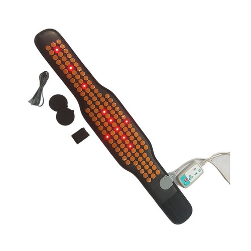 Tourmaline Heating Belt - Color: Black & Orange