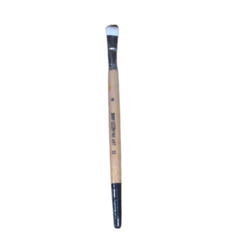6 No Flat Artist Brush - Color: Yellow