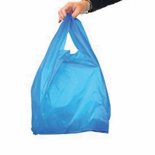 Blue Plastic Carry Bag - Load Capacity: 1  Kilograms (Kg)