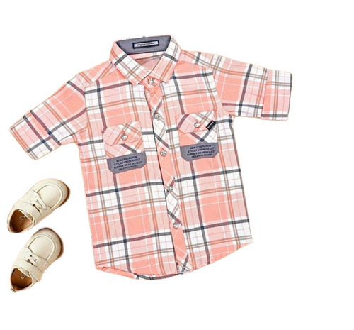 Kids Check Shirts - Color: Multicolor