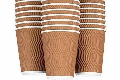 400Ml Ripple Paper Cup - Capacity: 400 Milliliter (Ml)