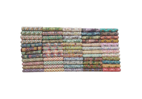 Rayon Foil Position Print Fabric