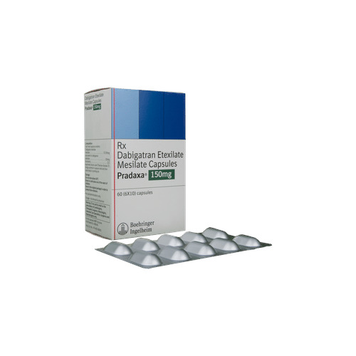 150Mg Pradaxa Dabigatran Etexilate Mesilate Capsules - Dosage Form: 150 Mg