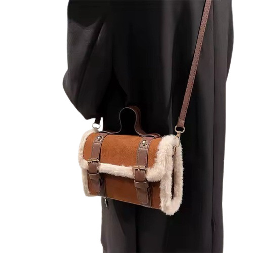 Fashion Small Fresh Handbag 2024 - Color: Brown