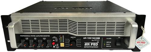 Ap-1201M Professional Power Amplifier - Color: Black