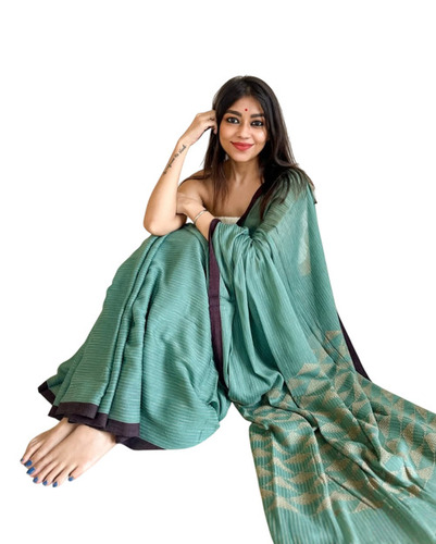 Khadi Cotton Saree - Feature: Washable