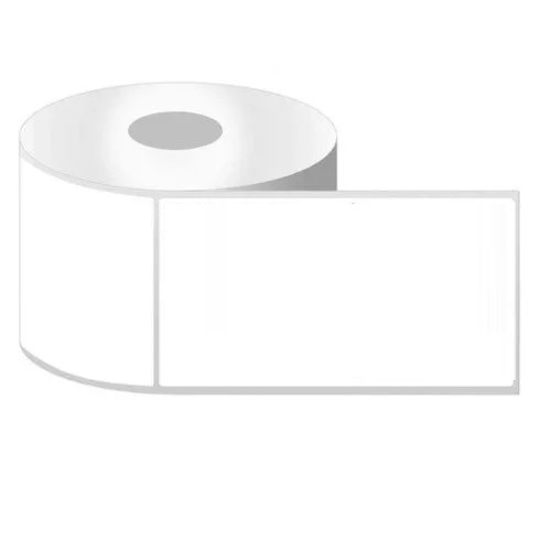 4X6 Inch Thermal Label Roll - Color: White