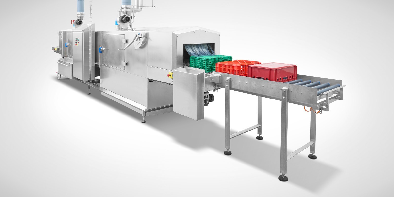 क्रेट वॉशर मशीन