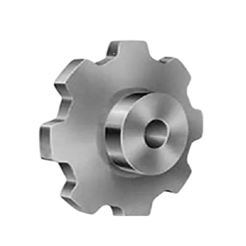 Mild Steel Conveyor Chain Sprocket - Color: Silver